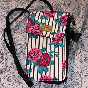 Betsy Johnson cellphone bag